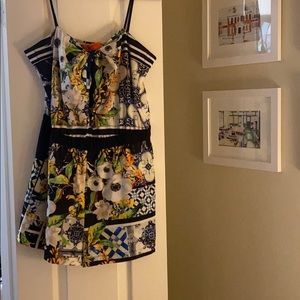 Clover Canyon Printed Romper